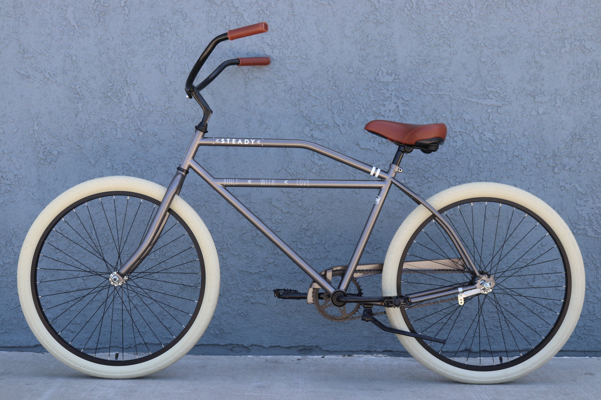 silver beach cruiser