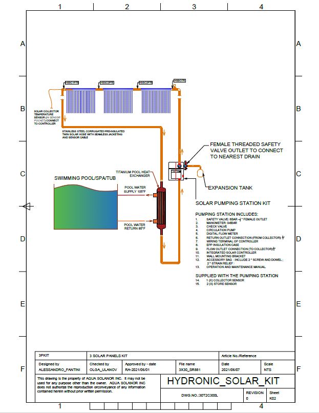 Evacuated Tube Solar Collector