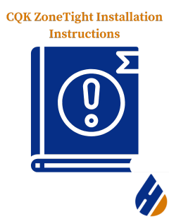 CQK ZoneTight Installation Instructions