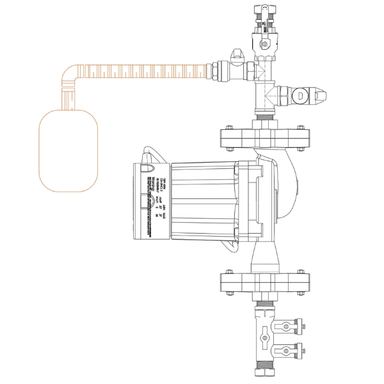 DIY Solar Pumping Station PSAMR3FV120- Single 3 Speed Cast Iron Pump