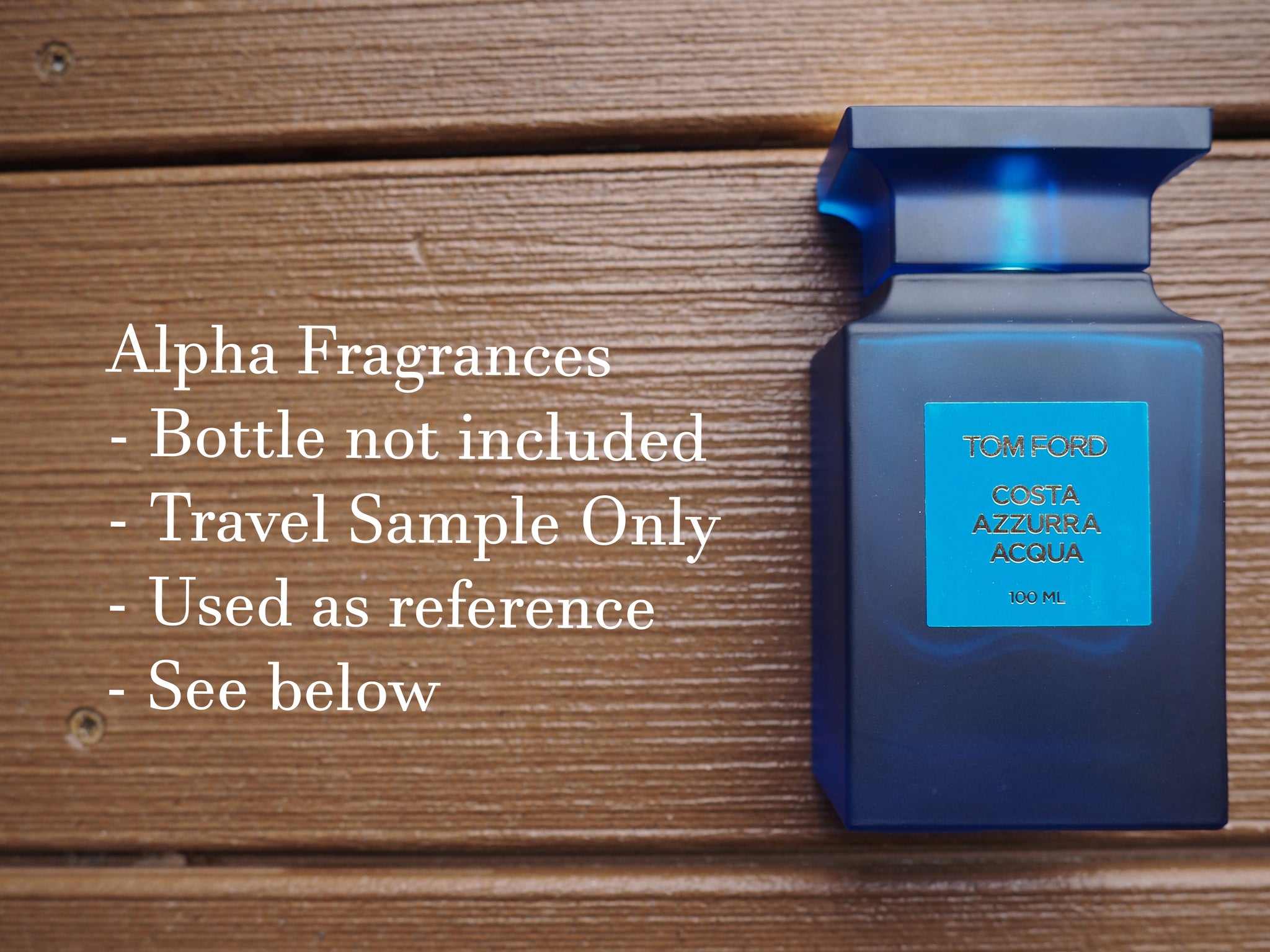 Tom Ford Costa Azzurra Aqua Eau De Toilette Travel Sample Free Shi Alpha Fragrances Usa