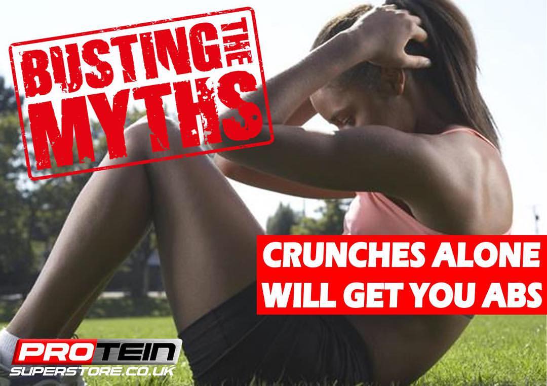 Crunches Alone Will Get You Abs