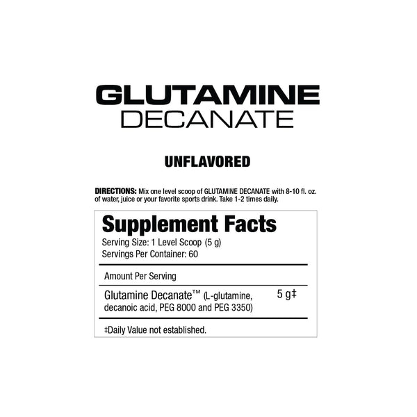 MuscleMeds Glutamine Decanate Nutritionals 300g Protein Superstore
