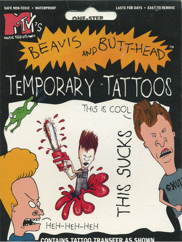 Top 20 Beavis and ButtHead Tattoos  Littered With Garbage  Littered  With Garbage