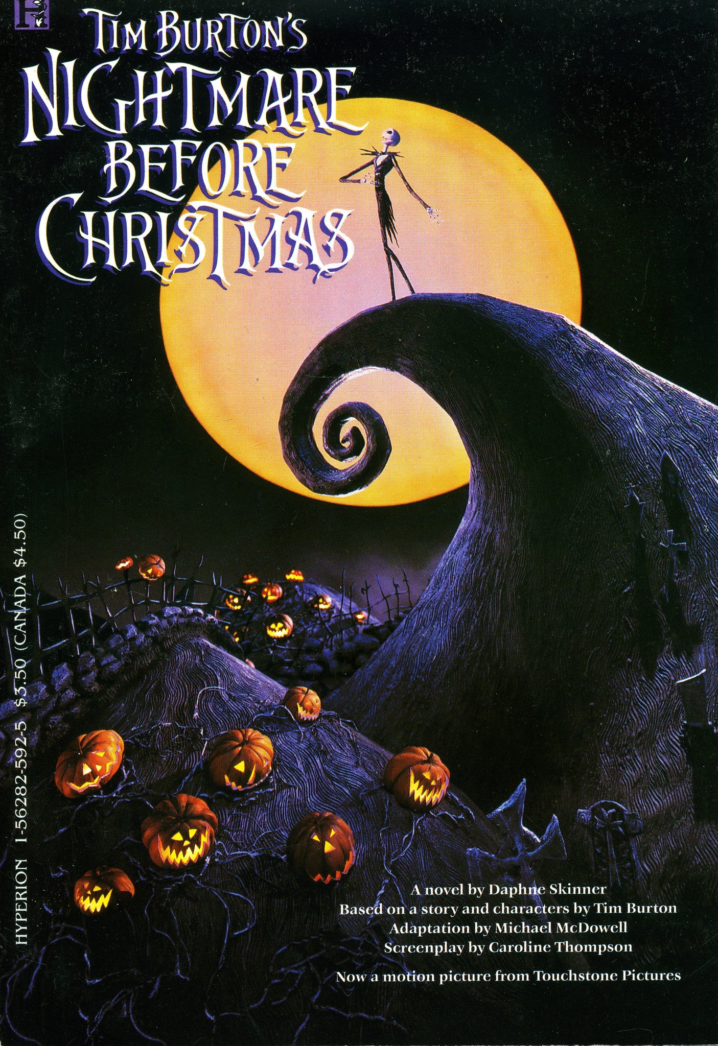 Main Street Toys - Nightmare Before Christmas Soft Cover Novel