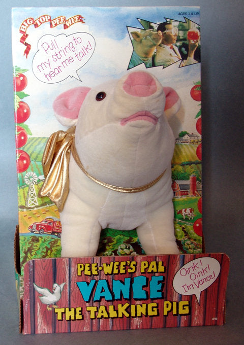 Main Street Toys - Big Top Pee Wee - Vance the Talking Pig