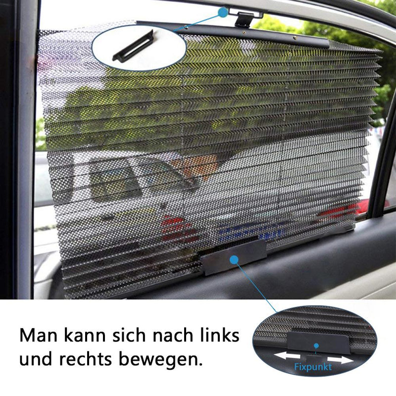 Auto Fenster Sonnenschutz Vorhang 3M Kleber Schwarz