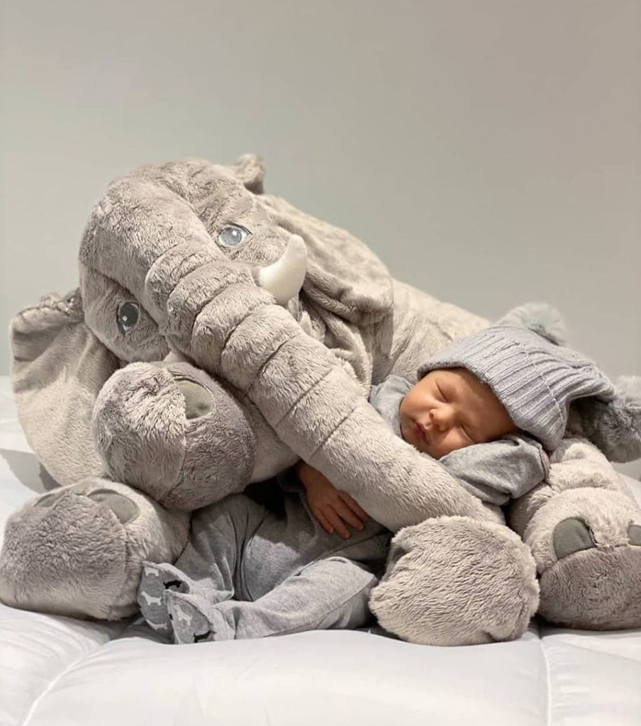 elephant plush pillow