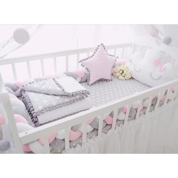 braided cot bumper for sale