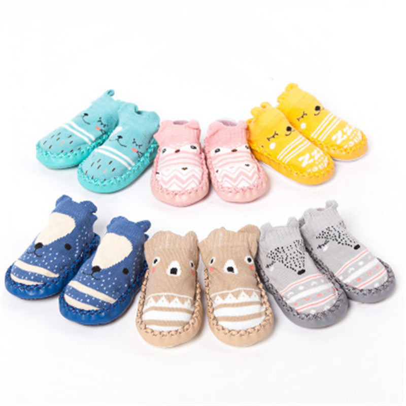 infant slippers with grip