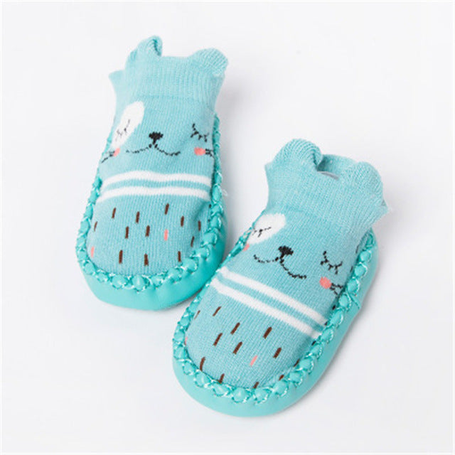 infant slippers with grip