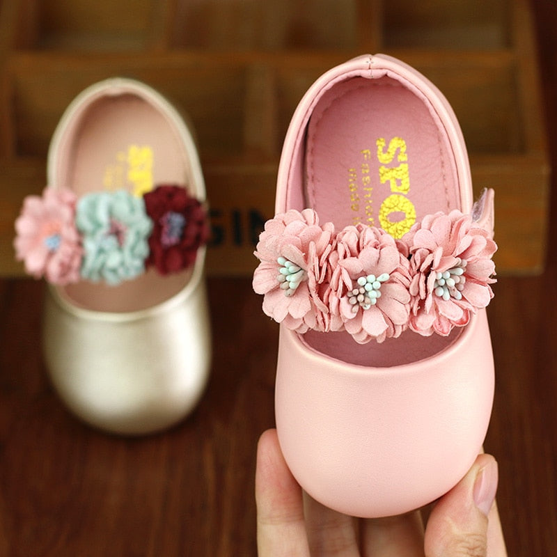 baby flower shoes