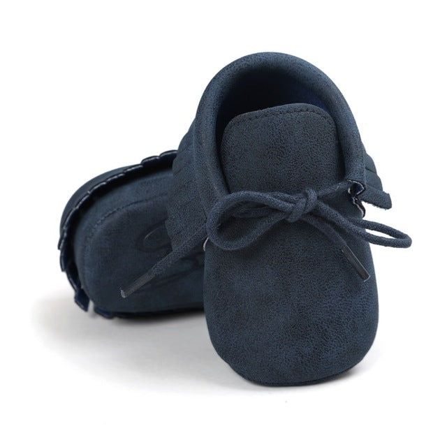 suede baby moccasins