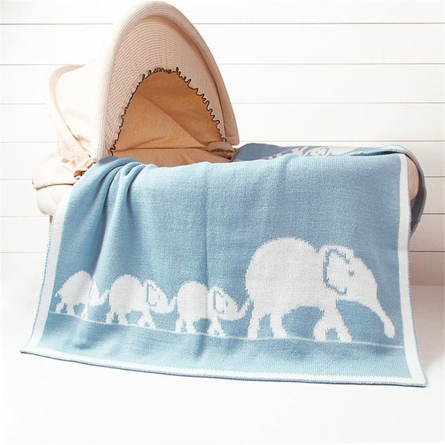 elephant baby blanket