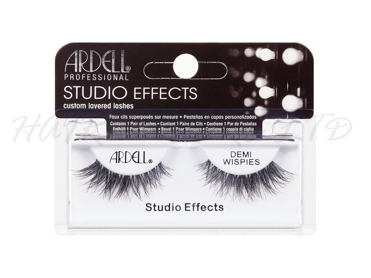 Ardell Professional Studio Effects Lashes, Demi-Wispies Black – Hair and  More Ltd