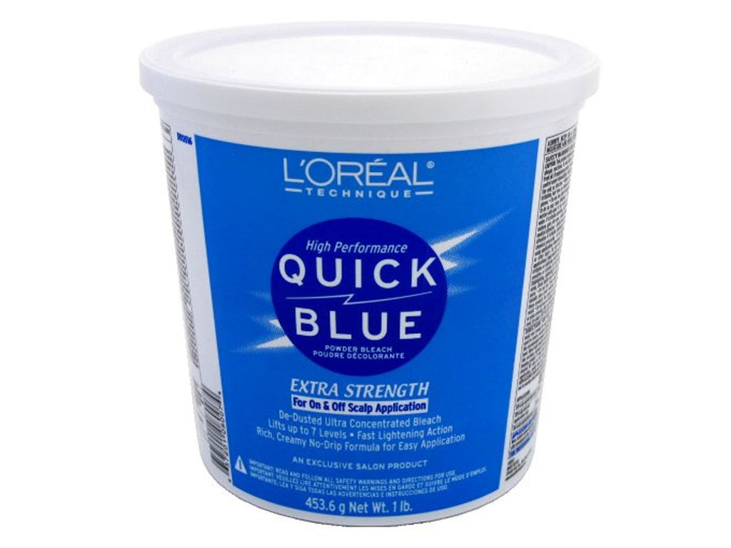 Loreal Quick Blue Powder Bleach Extra Strength 453g Hair And More Ltd