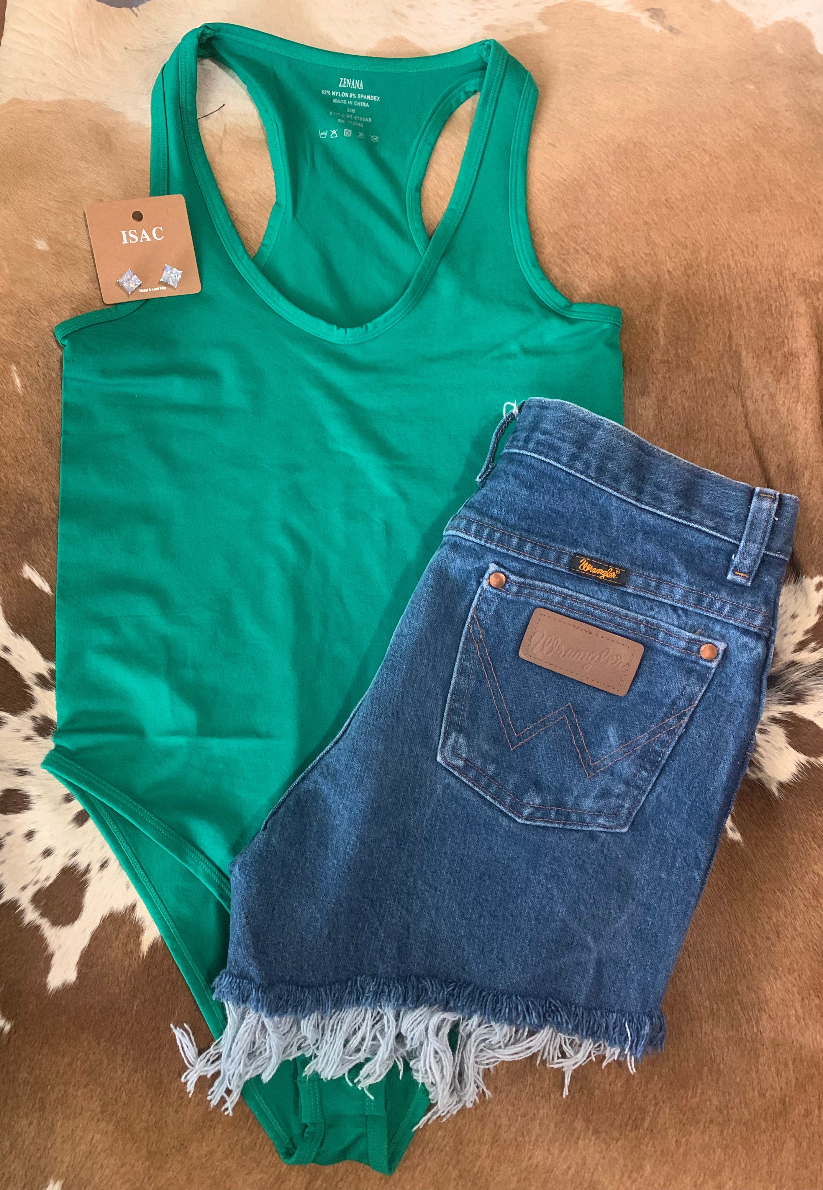 Basic B Bodysuit - Green