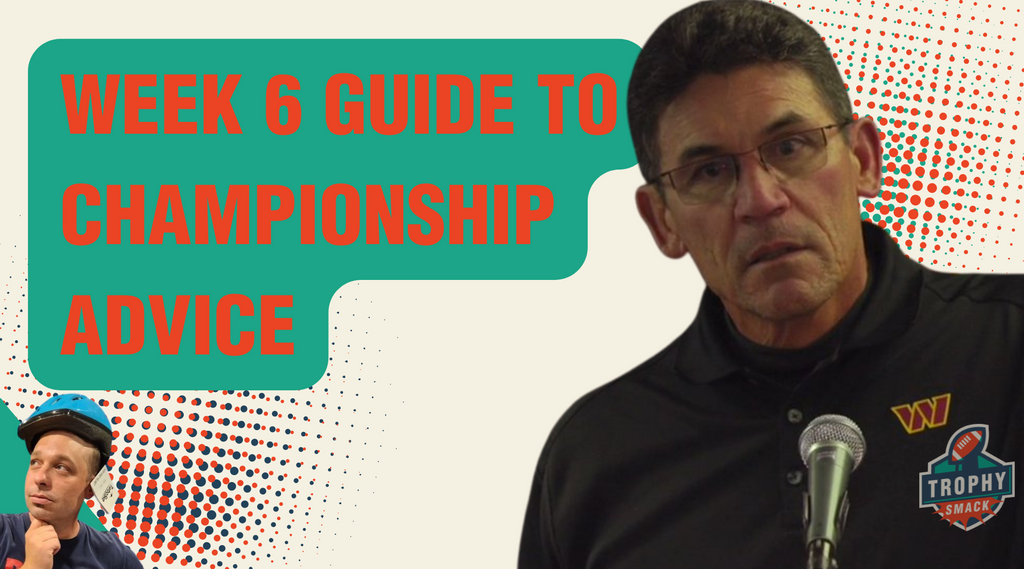 Week 6 Guide to Championship Winning Advice