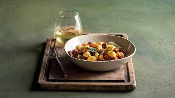 Gnocchi with Winter Squash and Bacon