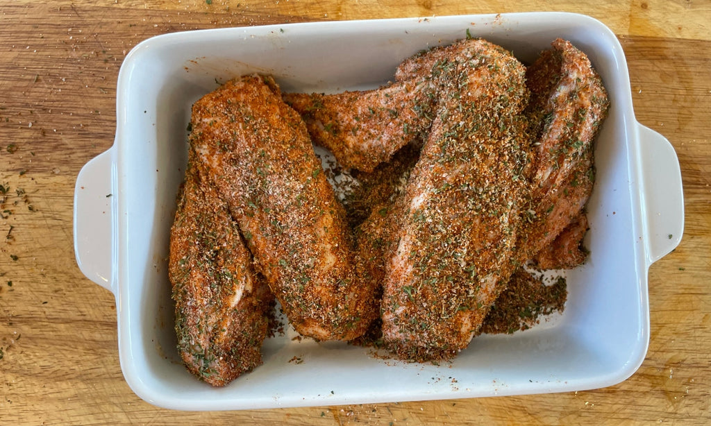 Lean & Healthy Baked Turkey Wings