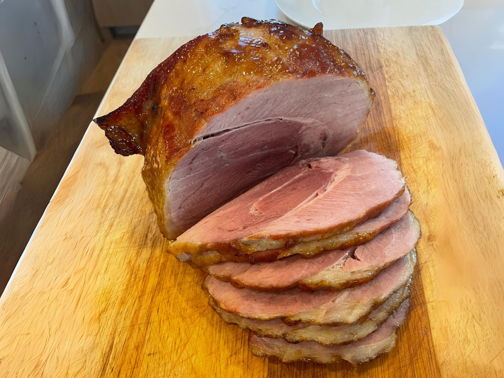 Balsamic & Dijon Mustard Glazed Ham