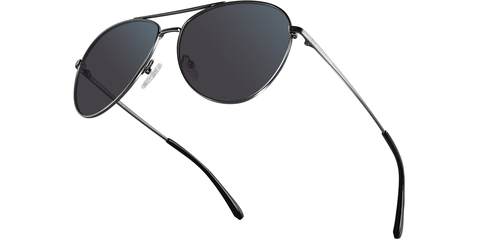 Rockridge Cx3 Thin Frame Aviator Glasses - Gunmetal/Gold – EnChroma