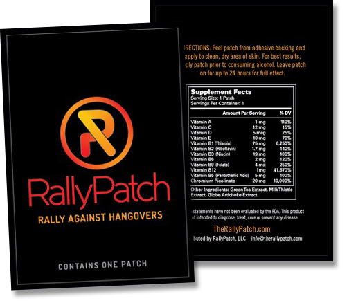 Rally Patch™ Hangover Patches - Real Vitamins