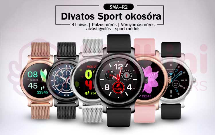 Activa Pure női okosóra, aktivitás, pulzus, vérnyomásmérő - divatos és sportos