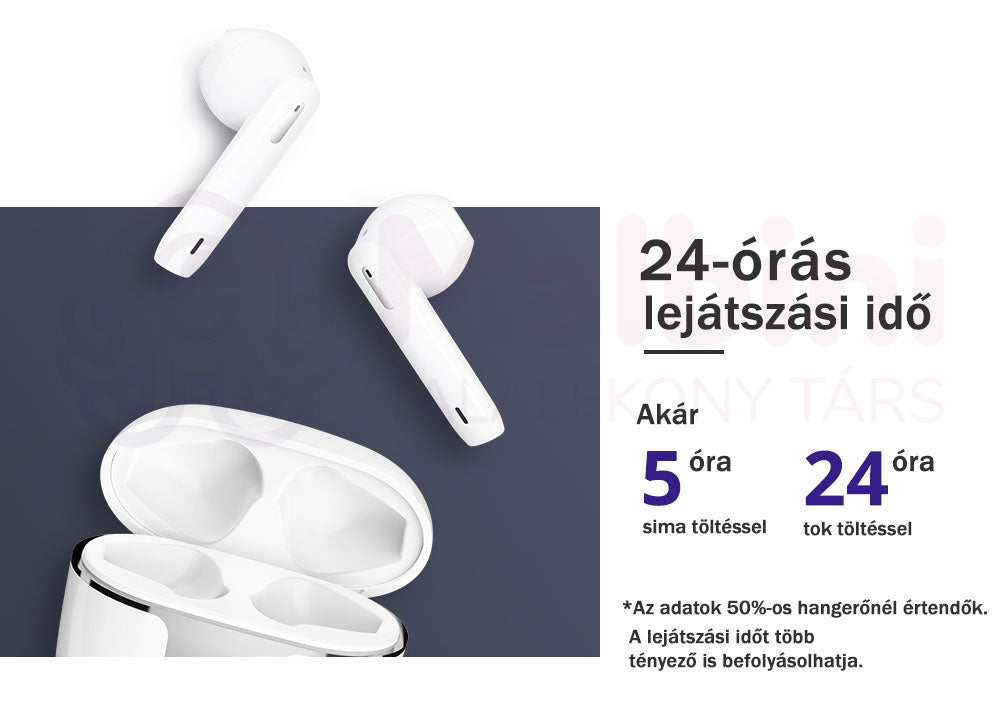 Onyx Ace bluetooth fülhallgató lejátszási idő