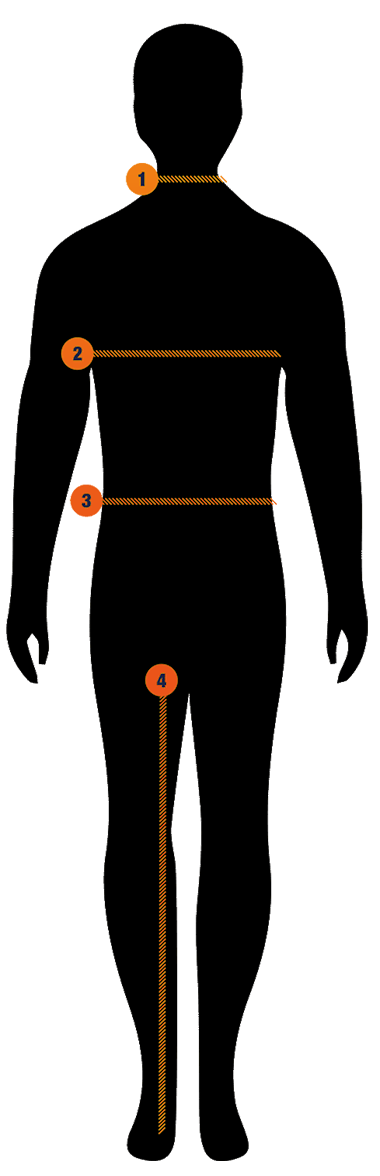 Male size chart