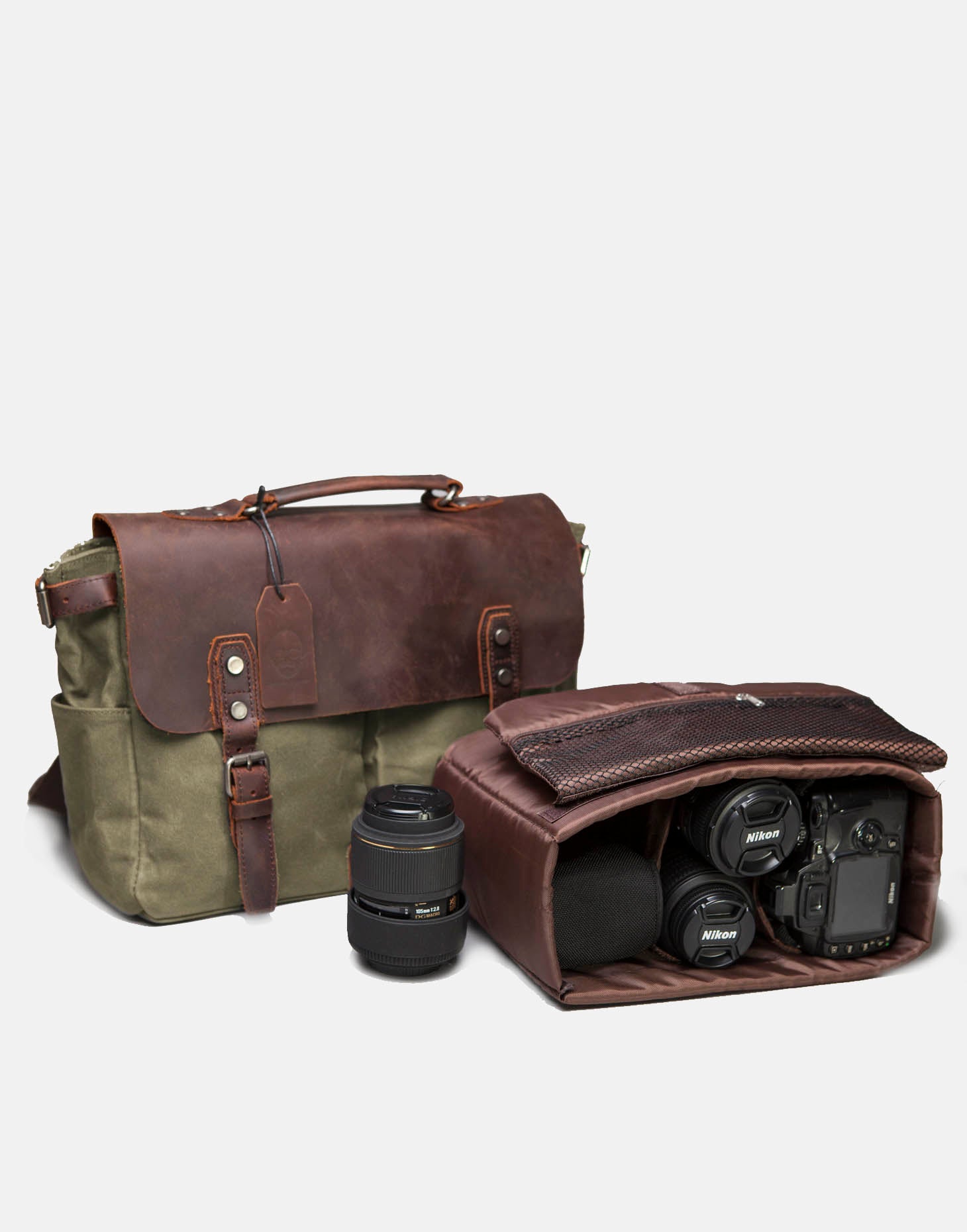 The Burford Waxed Canvas and Leather Camera Bag (2019) – Cotswold Hipster
