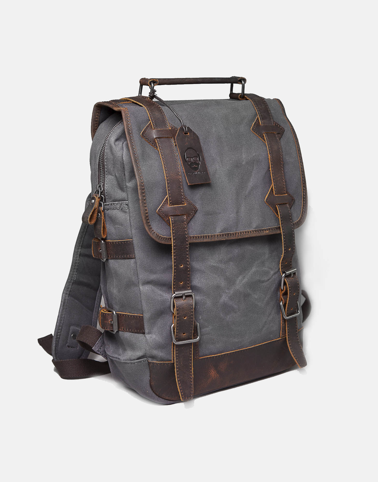 The Stanton Heavy Grade Waxed Canvas and Leather Backpack (2019) – Cotswold Hipster
