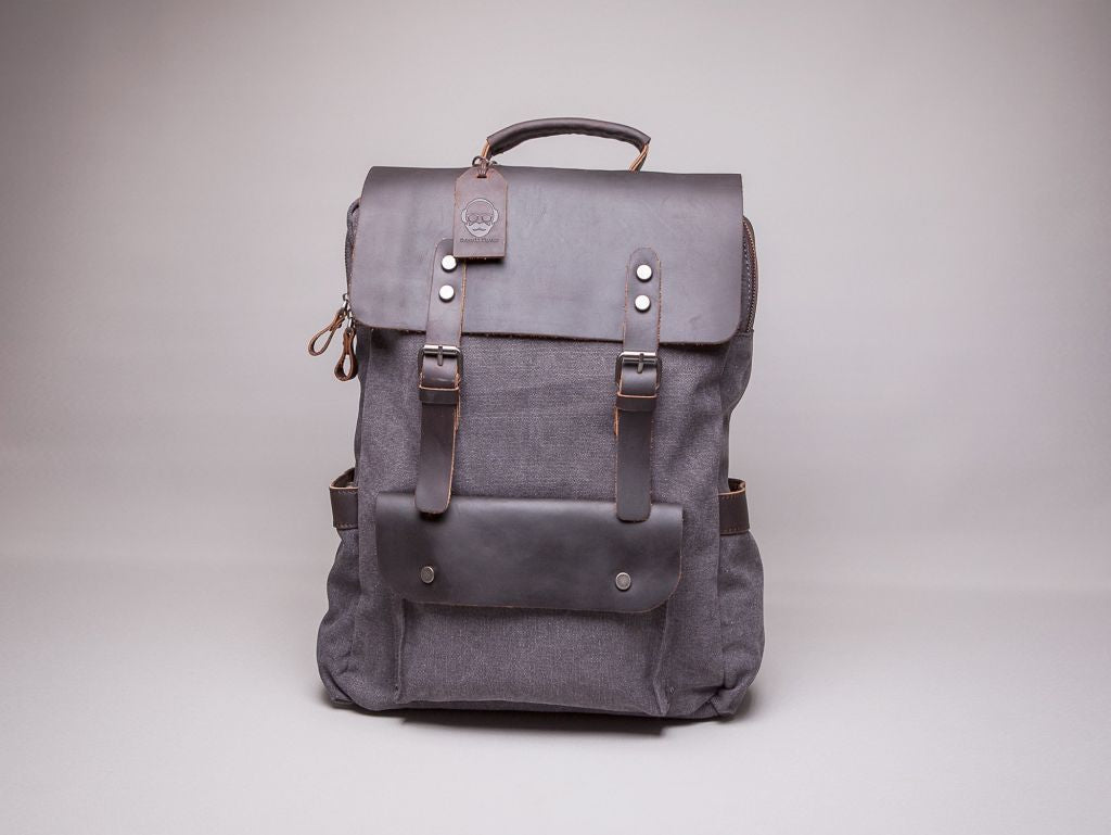 The Burford Leather and Canvas Camera Backpack (2019) – Cotswold Hipster