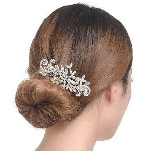 bridal hair piece comb