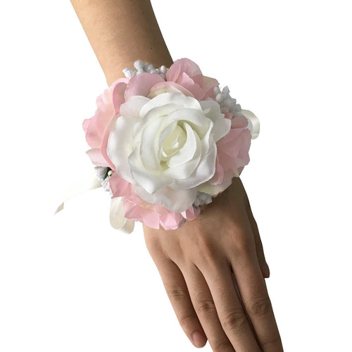 flower wrist prom