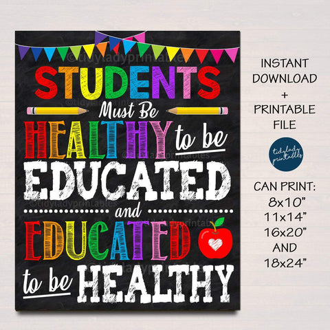 school nurse poster