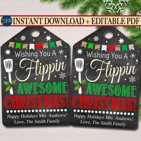 Funny Merry Christmas Gift Tags, Toilet Paper Gift Tags for Christmas – JP  Designs and Gifts