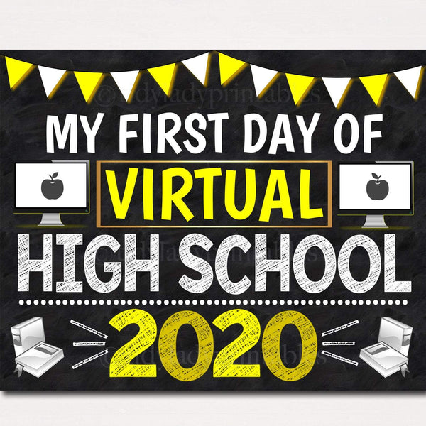 first day of virtual school
