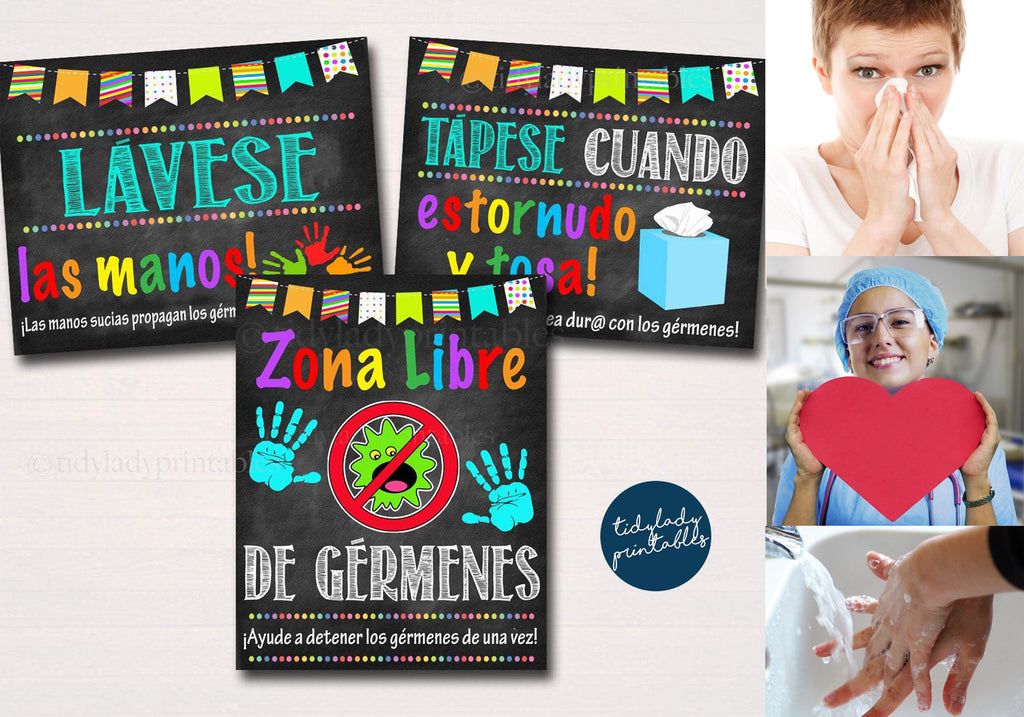 spanish health posters