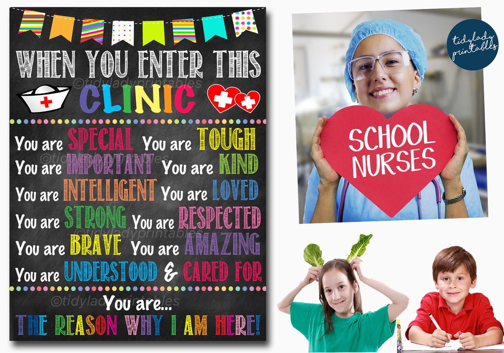 school nurse poster