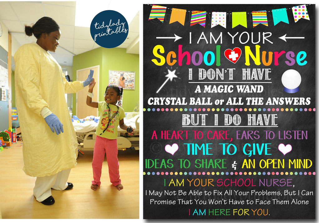 school nurse poster