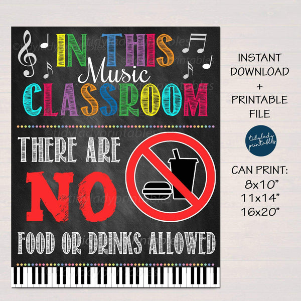 music classroom poster