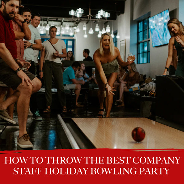 christmas company staff bowling party ideas