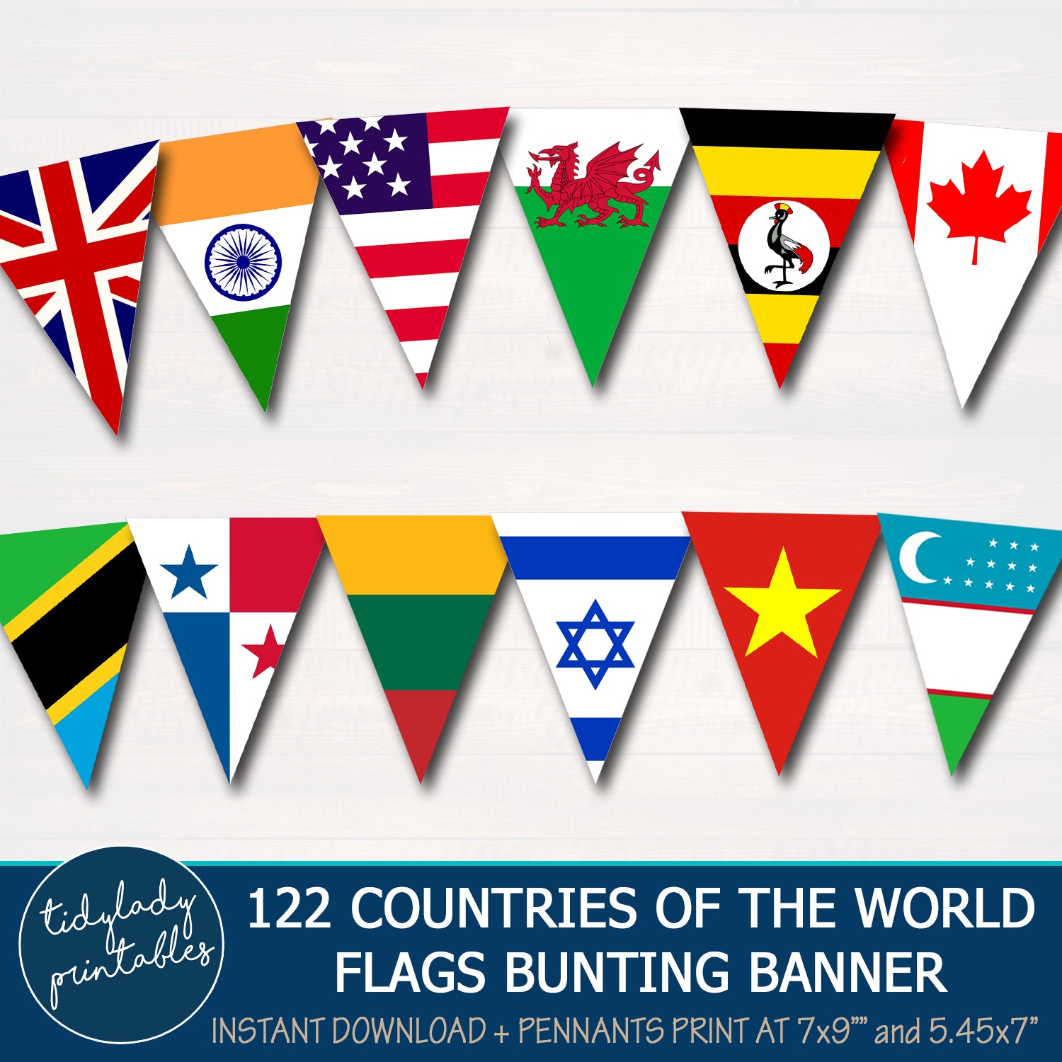 flags banner