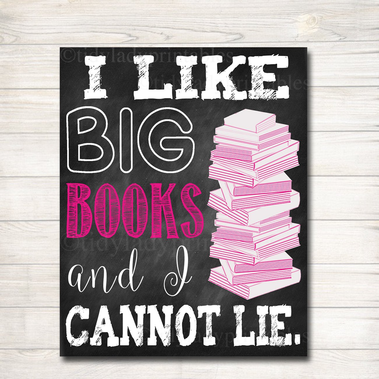 School Library Poster | TidyLady Printables
