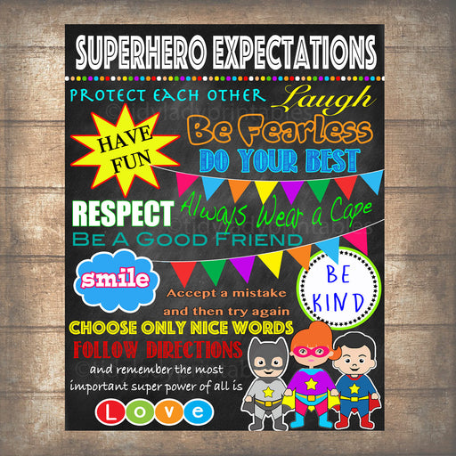 SUPERHERO Coloring Station Sign Superhero Coloring Sign Superhero Party  Signs Superhero Color your own Comic Sign Instant Download 0276