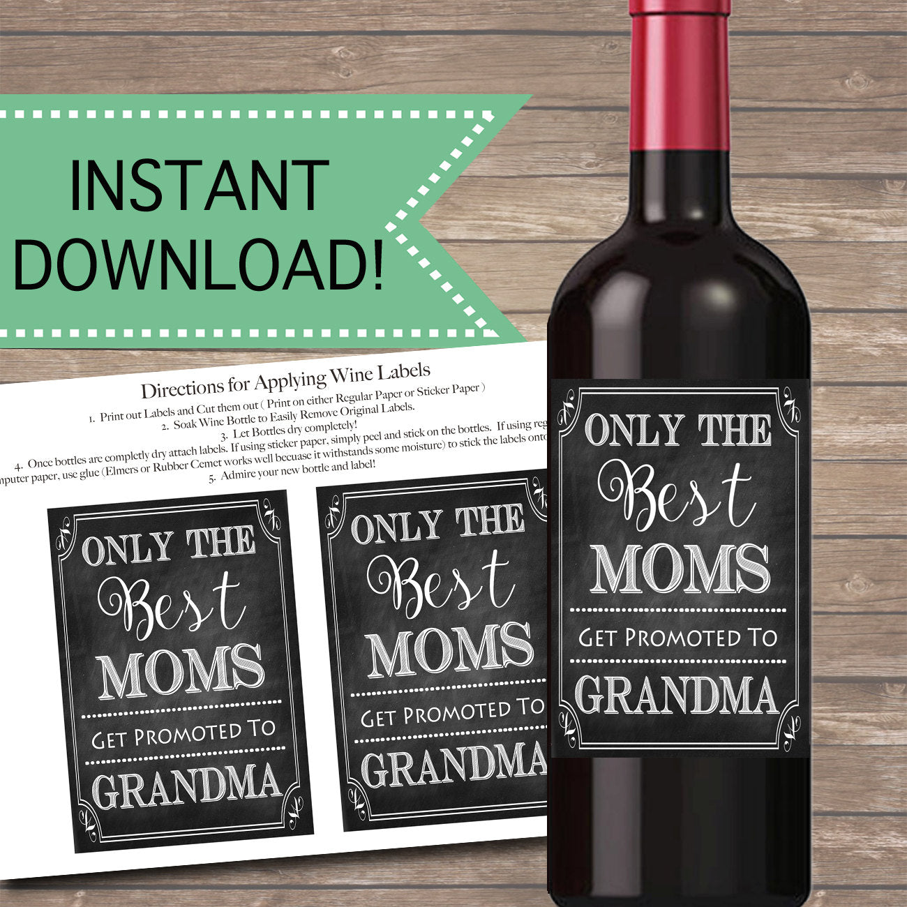 Wine Labels - Print Custom Labels for Wine Bottles