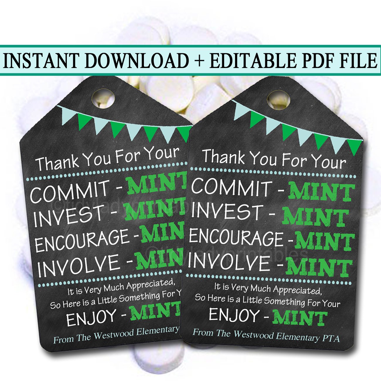 Free Printable Encouragement Gift Tags