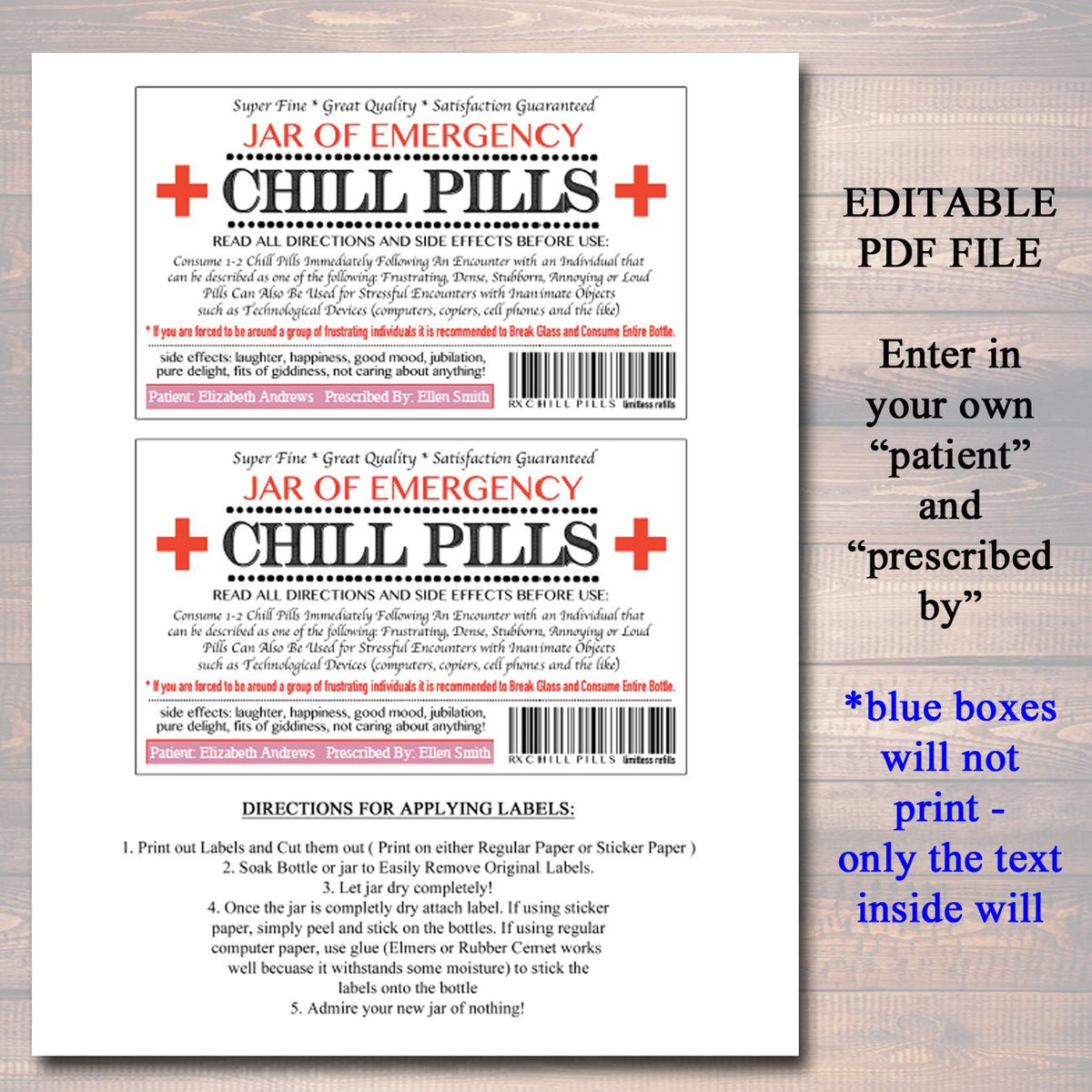 editable-chill-pills-label-funny-gag-gift-professional-office-gift-c