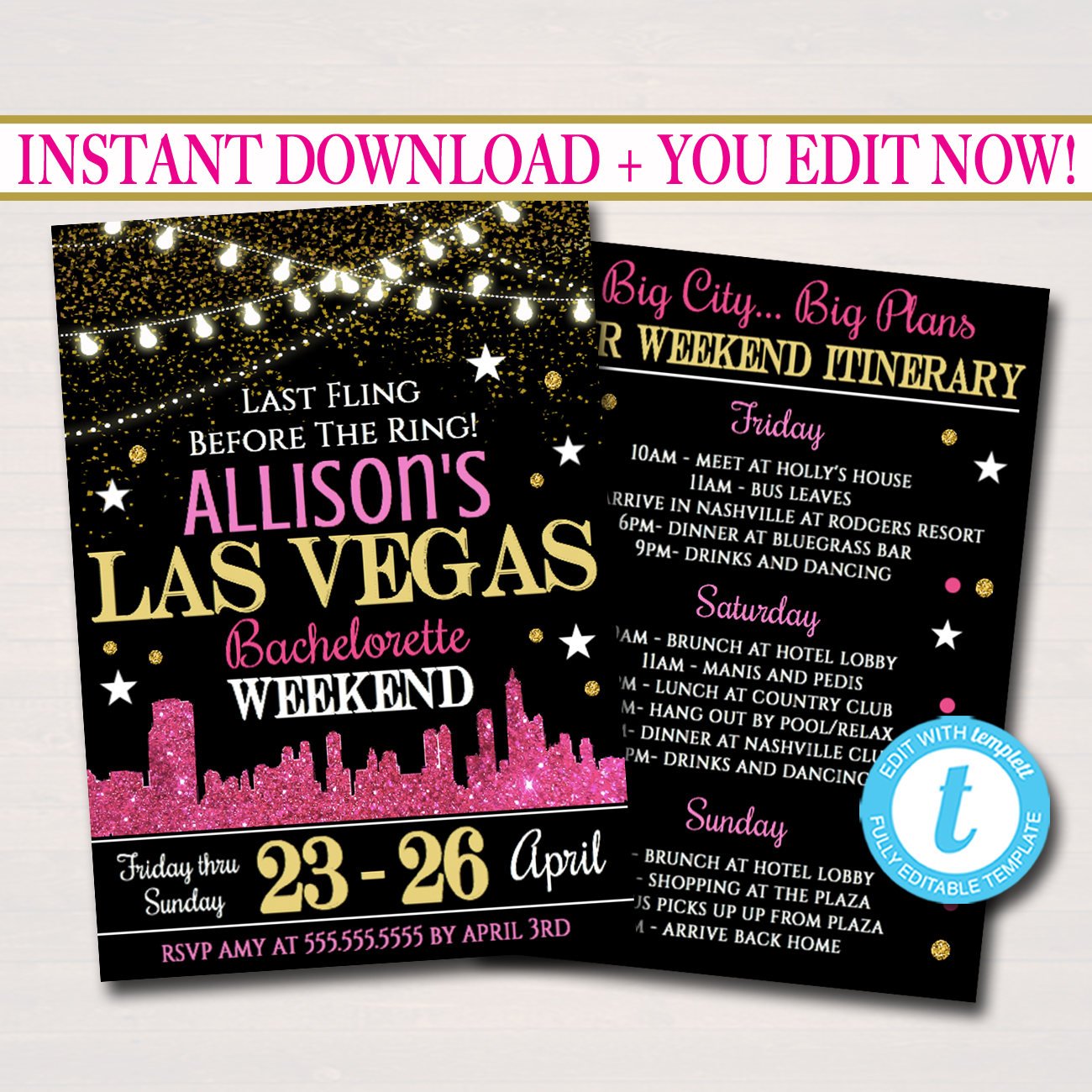 Lv Invitations & Announcements